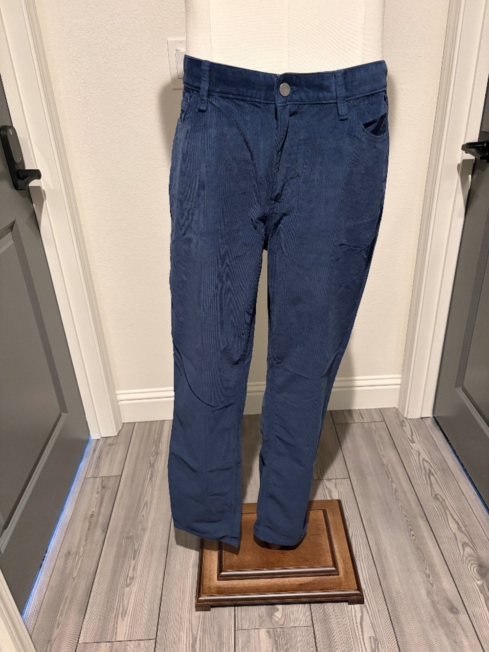 Banana Republic Traveler Men's Blue Skinny Fit Pants 35x32 NWOT